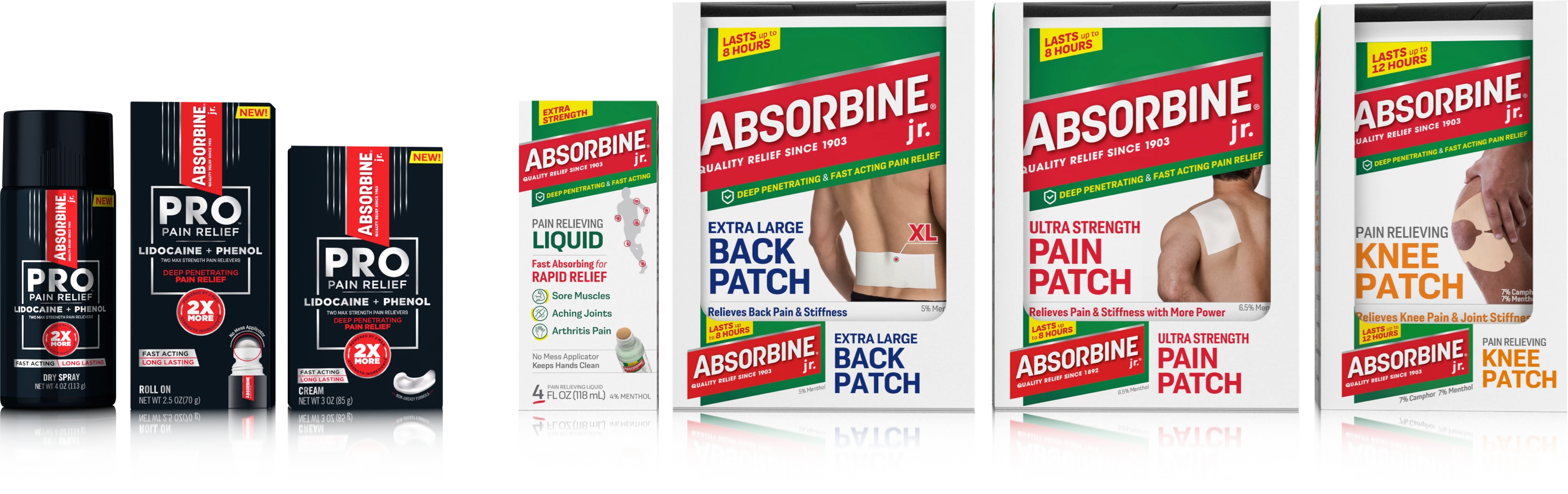 Absorbine Jr. Plus Pain Relief Back Patch XL - Shop Muscle & Joint Pain at  H-E-B
