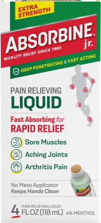 Pain Relieving Liquid - Pain Ointment - Absorbine Jr.